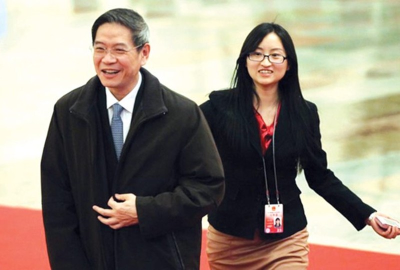 Lưu Thiết Nam và người tình thuở còn mặn nồng.