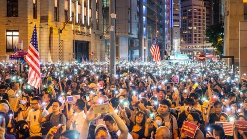 Trung Quốc luôn phản đối sự can dự của Mỹ đối với các cuộc biểu tình ở Hồng Kông.
