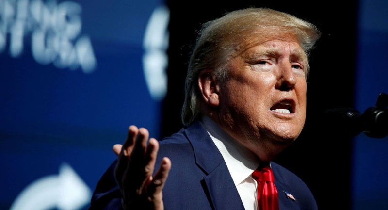 Ông Trump cho rằng quyết định loại bỏ tướng Soleimani của ông lah hành động ngăn chặn chứ không phải khơi mào chiến tranh (Ảnh: Reuters).