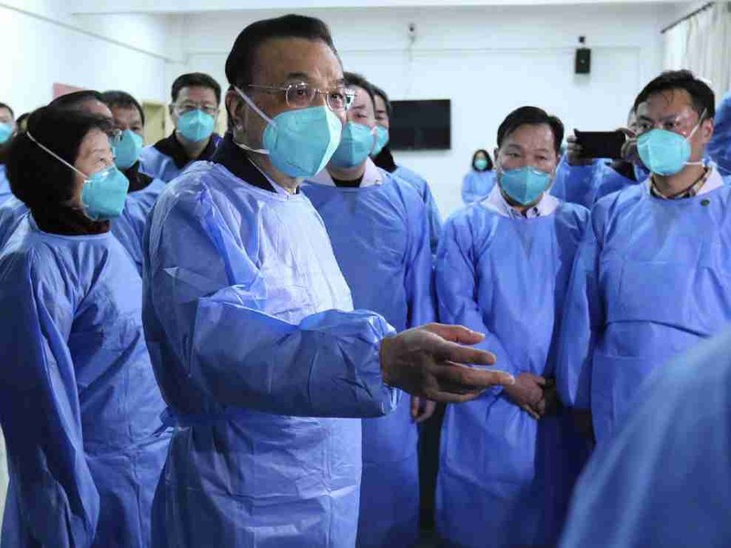 Thủ tướng Trung Quốc Lý Khắc Cường đến Vũ Hán thị sát, chỉ đạo công tác chống dịch (Ảnh: mạng Chính phủ Trung Quốc) Thủ tướng Trung Quốc Lý Khắc Cường đến Vũ Hán thị sát, chỉ đạo công tác chống dịch (Ảnh: mạng Chính phủ Trung Quốc)