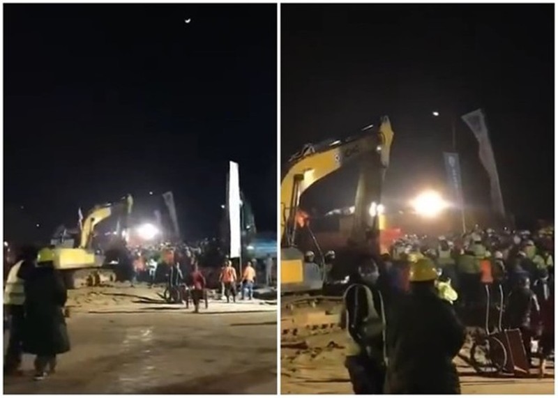 Hình ảnh về vụ ẩu đả giữa các tốp công nhân tại công trường tối 30/1 (Ảnh: Đông Phương) Hình ảnh về vụ ẩu đả giữa các tốp công nhân tại công trường tối 30/1 (Ảnh: Đông Phương)