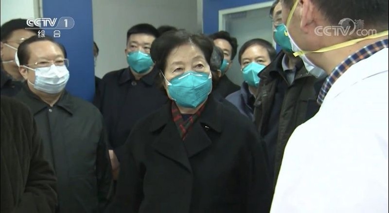 Phó Thủ tướng Trung Quốc Tôn Xuân Lan trực tiếp nằm vùng chỉ đạo chống dịch ở Hồ Bắc và Vũ Hán (Ảnh: Sina) Phó Thủ tướng Trung Quốc Tôn Xuân Lan trực tiếp nằm vùng chỉ đạo chống dịch ở Hồ Bắc và Vũ Hán (Ảnh: Sina)