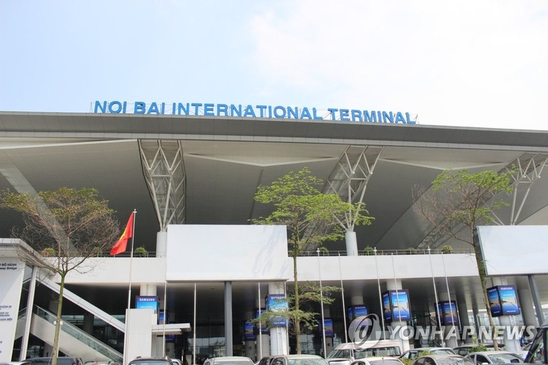 Sân bay quốc tế Nội Bài (Ảnh: Yonhap). Sân bay quốc tế Nội Bài (Ảnh: Yonhap).