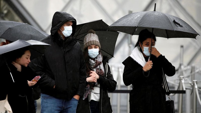 Số ca mắc bệnh mới ở Pháp tăng đột biến trong ngày 5/3 (Ảnh: Reuters). Số ca mắc bệnh mới ở Pháp tăng đột biến trong ngày 5/3 (Ảnh: Reuters).