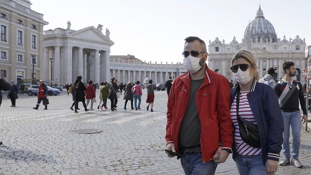 Tòa thánh Vatican đã xuất hiện ca nhiễm COVID-19 đầu tiên (Ảnh: AP). Tòa thánh Vatican đã xuất hiện ca nhiễm COVID-19 đầu tiên (Ảnh: AP).