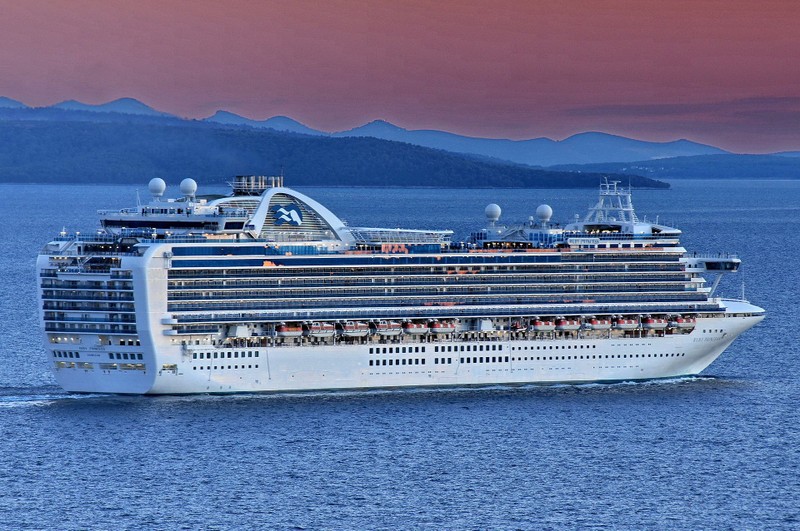 Du thuyền Ruby Princess có nguy cơ gây bùng phát dịch ở Australia (Ảnh: Wiki).