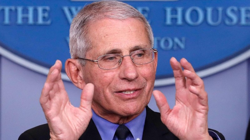 Giáo sư Fauci, chuyên gia hàng đầu về bệnh truyền nhiễm của Mỹ (Ảnh: Guancha).