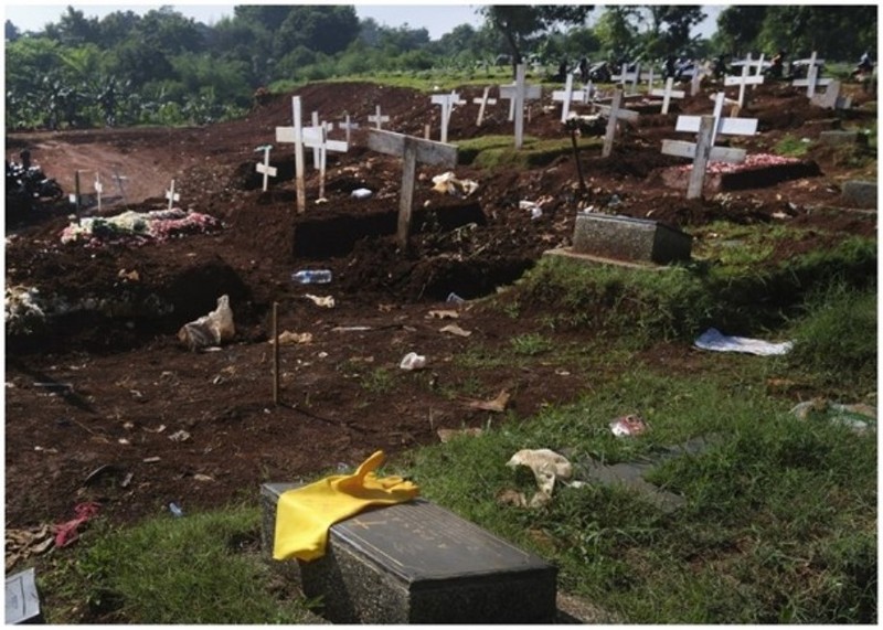 Số người chết ở Jakarta trong tháng 3 tăng đột biến gây hoài nghi về việc chính phủ giấu dịch (Ảnh: DF) Số người chết ở Jakarta trong tháng 3 tăng đột biến gây hoài nghi về việc chính phủ giấu dịch (Ảnh: DF)