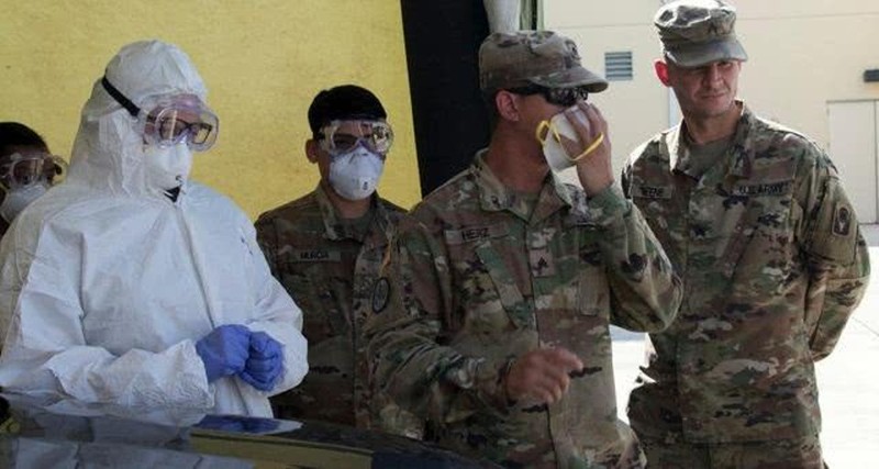 Dịch bệnh COVID-19 đang khiến quân đội Mỹ lao đao (Ảnh: eunited). Dịch bệnh COVID-19 đang khiến quân đội Mỹ lao đao (Ảnh: eunited).