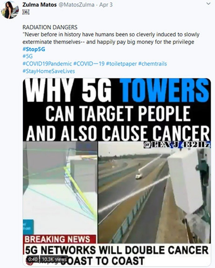 Những người phản đối mạng 5G cho rằng nó giám sát khống chế toàn thế giới và gây ung thư (Ảnh: Guancha). Những người phản đối mạng 5G cho rằng nó giám sát khống chế toàn thế giới và gây ung thư (Ảnh: Guancha).