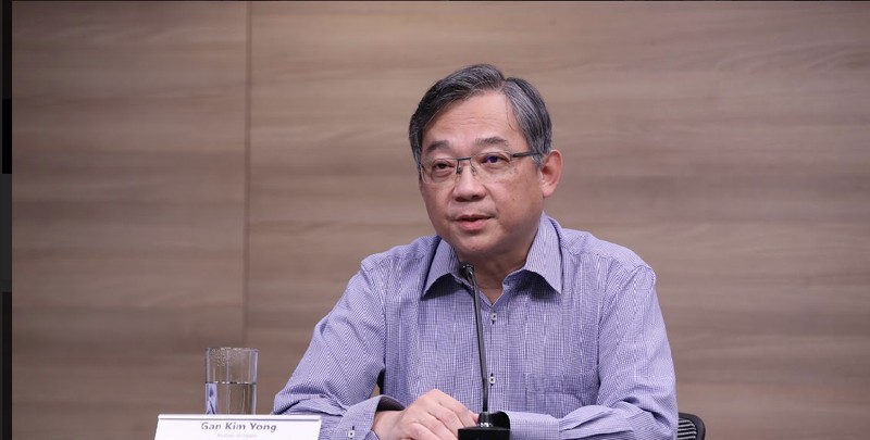 Bộ trưởng Y tế Singapore Yan Kim Yong dự báo số lượng người bị bệnh COVID-19 sẽ tiếp tục tăng trong thời gian tới (Ảnh: Lianhe Zaobao) Bộ trưởng Y tế Singapore Yan Kim Yong dự báo số lượng người bị bệnh COVID-19 sẽ tiếp tục tăng trong thời gian tới (Ảnh: Lianhe Zaobao)