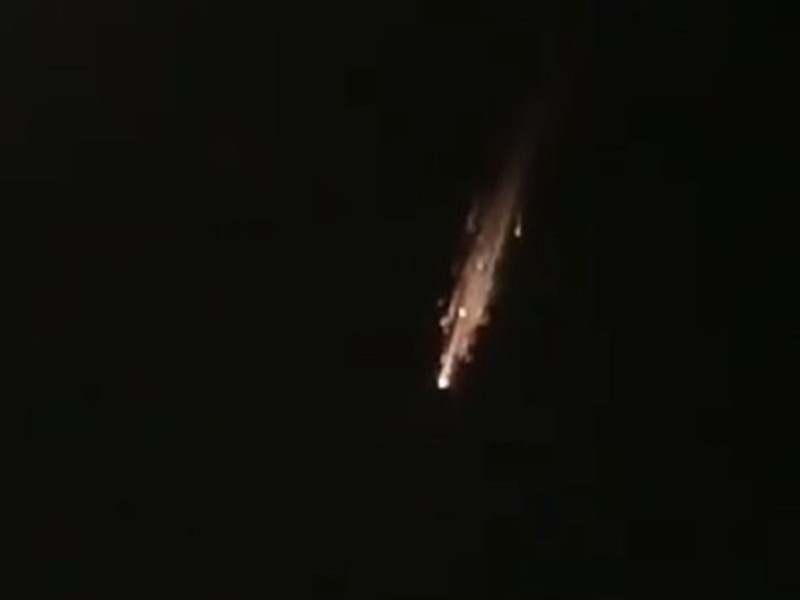 Tên lửa CZ-3B bị nổ cùng vệ tinh PALAPA-N1 của Indonesia hôm 9/4 (Ảnh Đa Chiều).