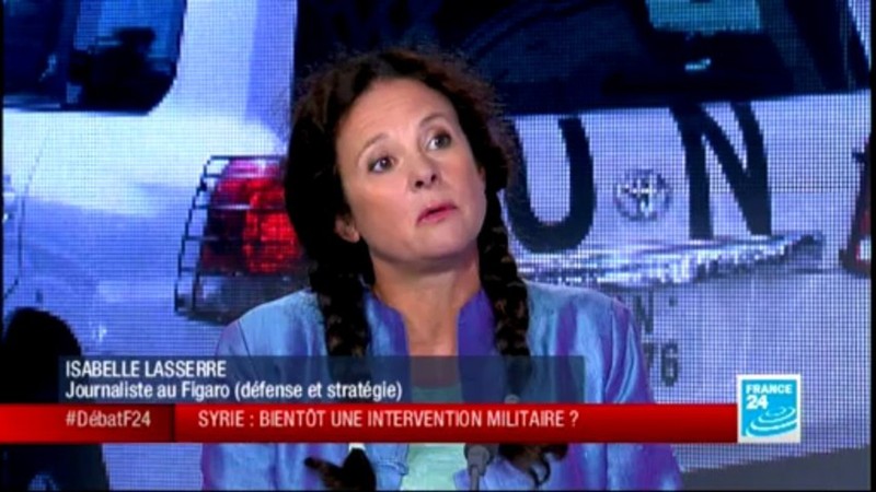 Chuyên gia chiến lược quốc phòng Isabelle Lasserre, tác giả bản báo cáo điều tra gây xôn xao trên Le Figaro (Ảnh: France24). Chuyên gia chiến lược quốc phòng Isabelle Lasserre, tác giả bản báo cáo điều tra gây xôn xao trên Le Figaro (Ảnh: France24).