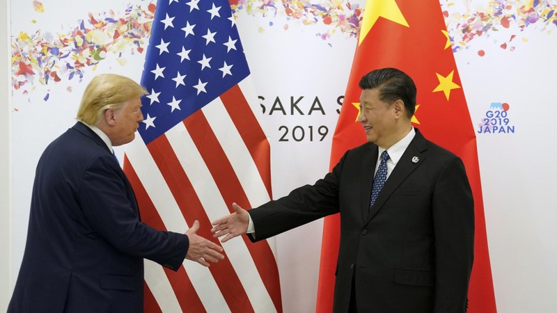 Phải chăng thời kỳ hữu hảo, coi nhau là đối tác giữa hai bên Mỹ - Trung đã kết thúc? (Ảnh: Reuters)