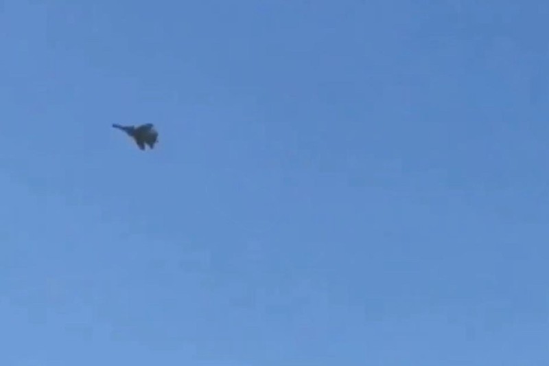 Máy bay Su-30 của Ấn Độ bay giám sát khu vực tranh chấp ở Ladakh (Ảnh: Đa Chiều).