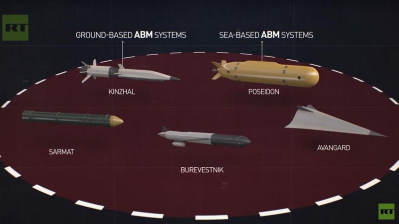 Poseidon được coi là 1 trong 5 loại vũ khí sát thủ hiện nay của quân đội Nga (Ảnh: qianlong). Poseidon được coi là 1 trong 5 loại vũ khí sát thủ hiện nay của quân đội Nga (Ảnh: qianlong).