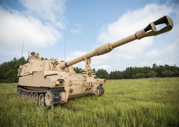 Pháo tự hành M-109A6 Mỹ sẽ bán cho Đài Loan tới đây (Ảnh: Đông Phương).