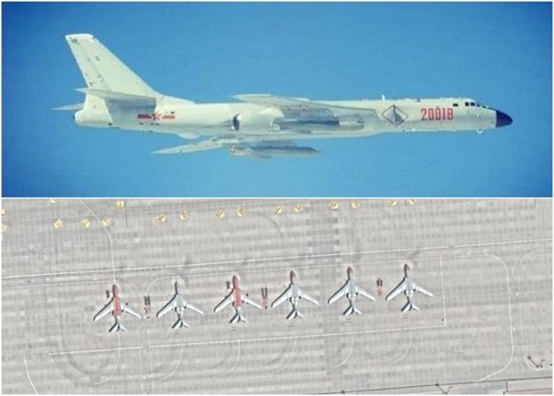 Hình ảnh vệ tinh của Mỹ cho thấy Trung Quốc đã triển khai nhiều máy bay ném bom tầm xa H-6K tới sân bay ở Kashgar cách khu vực Ladakh đang tranh chấp tại biên giới Trung-Ấn khoảng 800 km (Ảnh: Đông Phương).