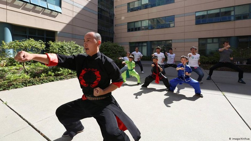 Bên trong một Viển Khổng Tử trong trường đại học ở Mỹ (Ảnh: Tân Hoa xã). Bên trong một Viển Khổng Tử trong trường đại học ở Mỹ (Ảnh: Tân Hoa xã).