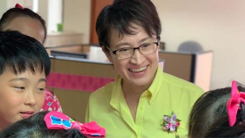 Bà Tiêu Mỹ Cầm, Trưởng đại diện của Mỹ tại Đài Loan tích cực vận động hành lang để tăng cường quan hệ Mỹ - Đài Loan (Ảnh: BBC).