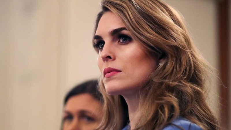 Hope Hicks, trợ lý cấp cao của Tổng thống Donald Trump bị nhiễm virus Corona mới, vợ chồng ông Trump phải cách ly (Ảnh: Đa Chiều).