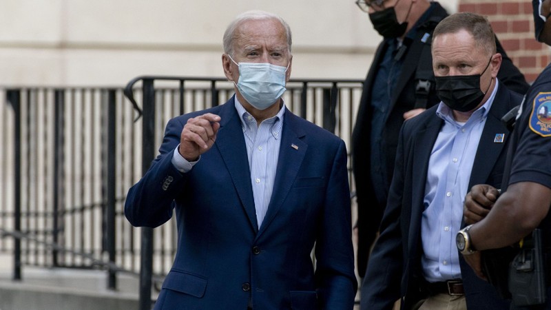 Ông Biden tuyên bố sẽ tổ chức sự kiện và sẽ trực tiếp trả lời các câu hỏi mà cử tri nêu ra tại Philadelphia, Pennsylvania vào ngày 15/10 (Ảnh: AP).