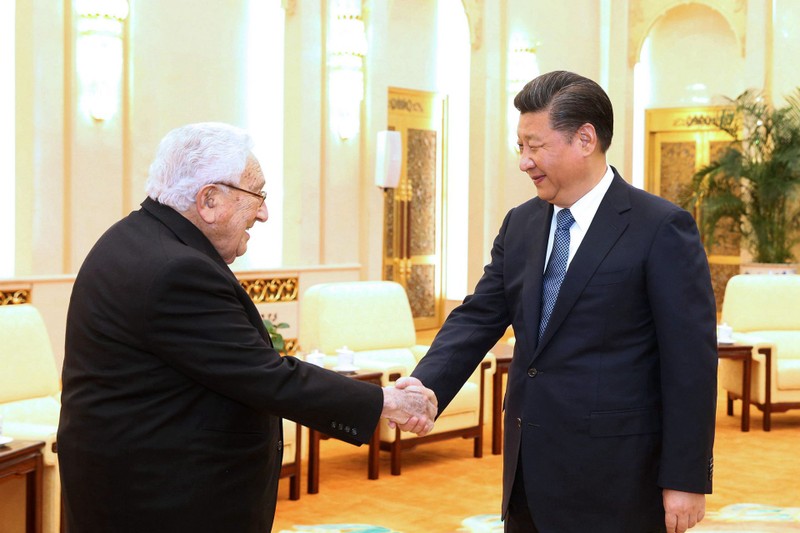 Ông Kissinger được cho là nhân vật có quan điểm thân Trung Quốc ở Mỹ (Ảnh: Tân Hoa xã). Ông Kissinger được cho là nhân vật có quan điểm thân Trung Quốc ở Mỹ (Ảnh: Tân Hoa xã).