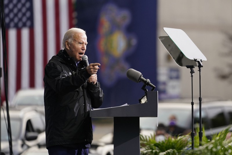 Ông Joe Biden đang dẫn điểm trong các cuộc thăm dò, nhưng người ta vẫn hoài nghi tái diễn kết cục đảo ngược như cuộc bầu cử 2016 (Ảnh: Dwnews). Ông Joe Biden đang dẫn điểm trong các cuộc thăm dò, nhưng người ta vẫn hoài nghi tái diễn kết cục đảo ngược như cuộc bầu cử 2016 (Ảnh: Dwnews).