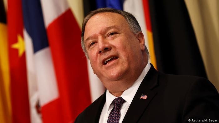 Ông Mike Pompeo tuyên bố "Đài Loan không phải là một phần của Trung Quốc" đã khiến Bắc Kinh giận dữ, đẩy mạnh hoạt động gây sức ép với Đài Bắc (Ảnh: Deutsche Welle). Ông Mike Pompeo tuyên bố "Đài Loan không phải là một phần của Trung Quốc" đã khiến Bắc Kinh giận dữ, đẩy mạnh hoạt động gây sức ép với Đài Bắc (Ảnh: Deutsche Welle).
