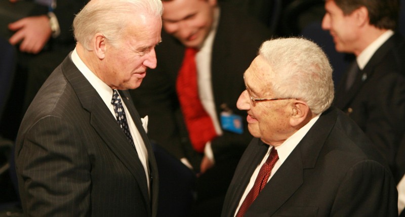 Ông Kissinger và ông Joe Biden (Ảnh: AP). Ông Kissinger và ông Joe Biden (Ảnh: AP).