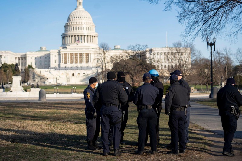 Thủ đô Washington sẽ được đặt trong tình trạng khẩn cấp từ nay đến 24/1 (Ảnh: THX).