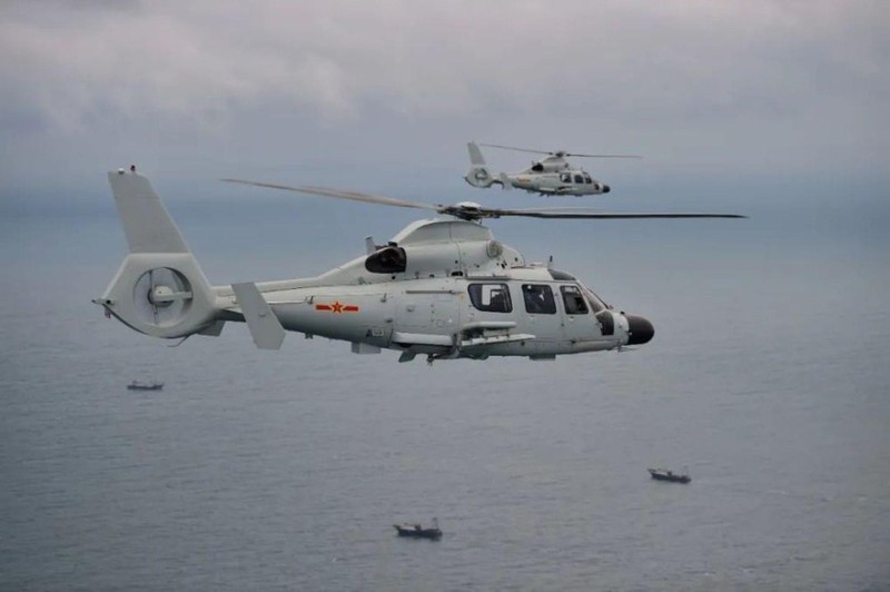 Không quân của Hải quân PLA diễn tập chống hạm trên Biển Đông tháng 10/2020 (Ảnh: Dwnews). Không quân của Hải quân PLA diễn tập chống hạm trên Biển Đông tháng 10/2020 (Ảnh: Dwnews).