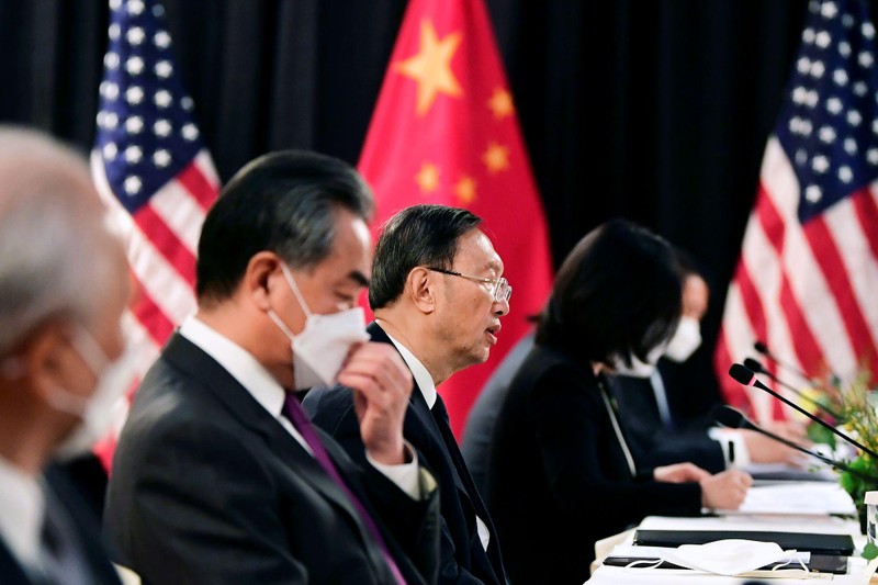 Đoàn Trung Quốc tại phiên khai mạc (Ảnh: Reuters). Đoàn Trung Quốc tại phiên khai mạc (Ảnh: Reuters).