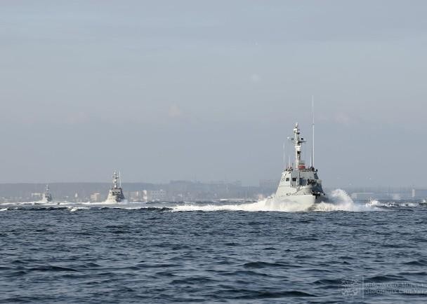 Tàu hải quân Ukraine trên biển Azov (Ảnh: Đông Phương). Tàu hải quân Ukraine trên biển Azov (Ảnh: Đông Phương).