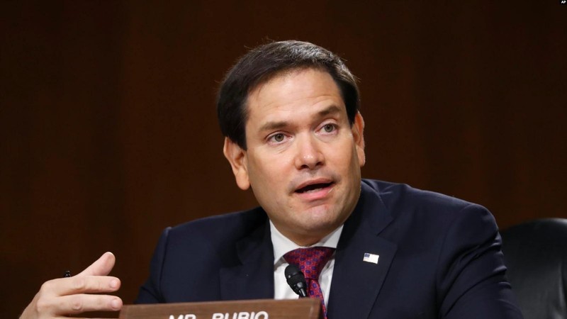 Thượng nghị sỹ Cộng hòa Marco Rubio (Ảnh: VOA). Thượng nghị sỹ Cộng hòa Marco Rubio (Ảnh: VOA).