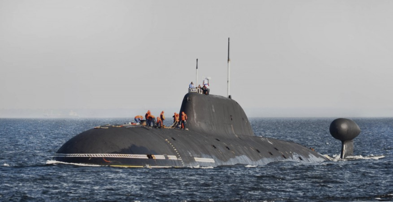 Tàu ngầm tấn công Type 971 “Akula” (Ảnh:guancha). Tàu ngầm tấn công Type 971 “Akula” (Ảnh:guancha).