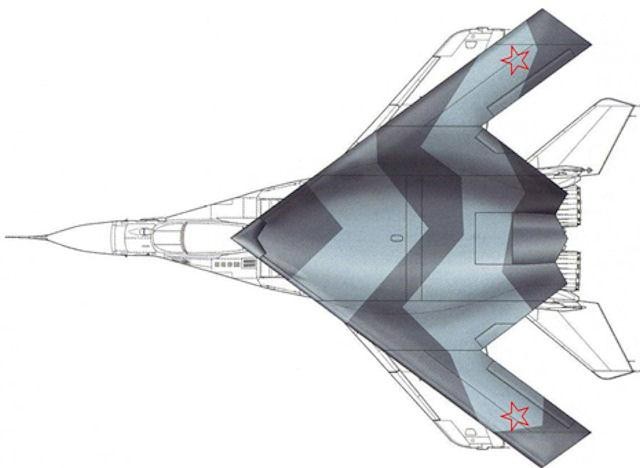So sánh kích thước S-70 Okhotnik với MiG-29 So sánh kích thước S-70 Okhotnik với MiG-29