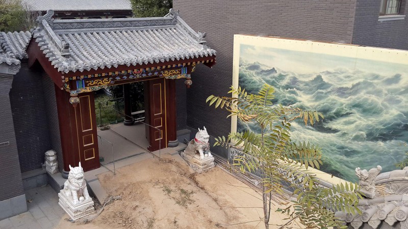 Bên trong khuôn viên &quot;Tướng quân phủ&quot; được xây dựng theo kiến trúc Cố Cung (Ảnh: Dwnews).