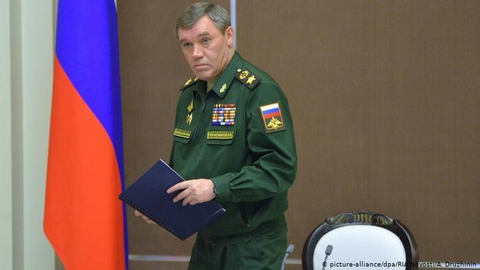 Tổng Tham mưu trưởng Các lực lượng vũ trang Nga Valery Grassimov (Ảnh: RIA). Tổng Tham mưu trưởng Các lực lượng vũ trang Nga Valery Grassimov (Ảnh: RIA).