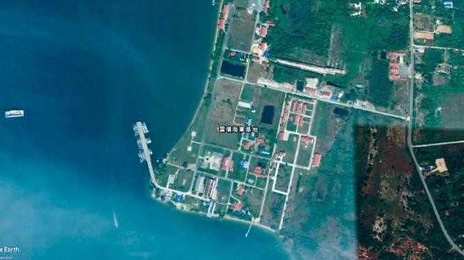 Căn cứ Hải quân Ream của Campuchia đang được Trung Quốc tài trợ xây dựng (Ảnh: QQ). Căn cứ Hải quân Ream của Campuchia đang được Trung Quốc tài trợ xây dựng (Ảnh: QQ).