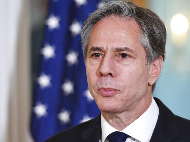 Ông Antony Blinken cảnh cáo Trung Quốc không được đơn phương hành động thay đổi hiện trạng eo biển Đài Loan (Ảnh: Đông Phương).