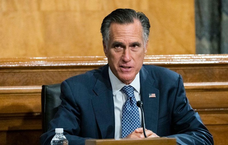 Thượng nghị sĩ Cộng hòa Mitt Romney ủng hộ quyết định tẩy chay ngoại giao Thế vận hội Mùa đông Bắc Kinh của Tổng thống Joe Biden (Ảnh: AP).