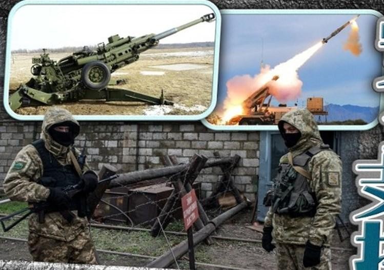 Lựu pháo và tên lửa phòng không nằm trong danh mục vũ khí Mỹ được các nước Baltic chuyển giao cho Ukraine (Ảnh: Dongfang). Lựu pháo và tên lửa phòng không nằm trong danh mục vũ khí Mỹ được các nước Baltic chuyển giao cho Ukraine (Ảnh: Dongfang).