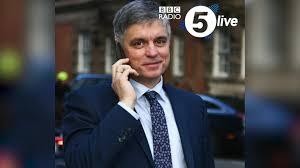 Ông Vadym Prystaiko đang trả lời phỏng vấn kênh 5 Đài BBC (Ảnh: ES). Ông Vadym Prystaiko đang trả lời phỏng vấn kênh 5 Đài BBC (Ảnh: ES).