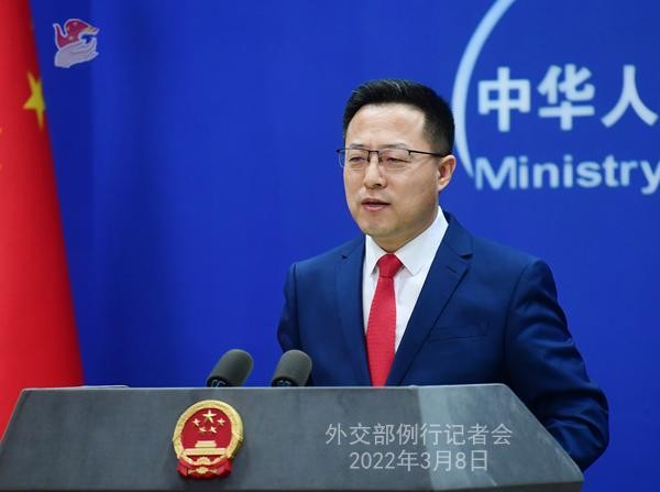 Ông Triệu Lập Kiên: "Trung Quốc tiến hành hoạt động diễn tập quân sự ngay trước cửa nhà mình, điều này là hợp lý và hợp pháp..." (Ảnh: Xinhua). Ông Triệu Lập Kiên: "Trung Quốc tiến hành hoạt động diễn tập quân sự ngay trước cửa nhà mình, điều này là hợp lý và hợp pháp..." (Ảnh: Xinhua).