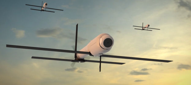 Switchblade có thể bay lòng vòng trên không rồi chờ thời cơ lao xuống tấn công mục tiêu theo kiểu tự sát (Ảnh: The Drive). Switchblade có thể bay lòng vòng trên không rồi chờ thời cơ lao xuống tấn công mục tiêu theo kiểu tự sát (Ảnh: The Drive).