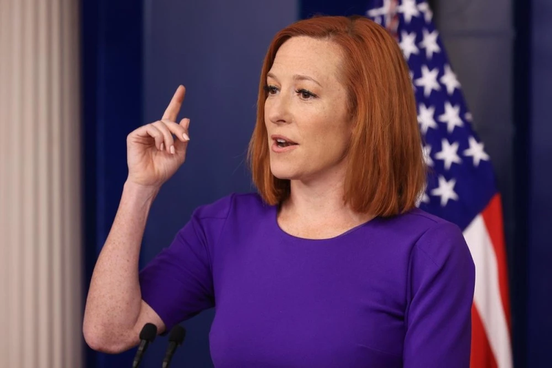 Thư ký báo chí Nhà Trắng Jen Psaki. Thư ký báo chí Nhà Trắng Jen Psaki.