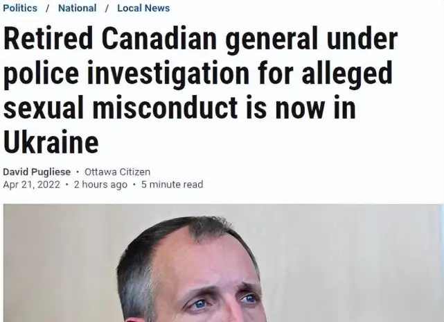 Báo Canada viết về việc ông Cadieu tới Ukraine chiến đấu chống Nga.