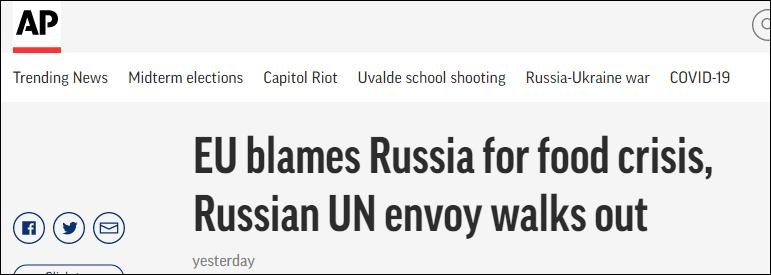 Hãng tin AP đưa tin về vụ vụ việc.