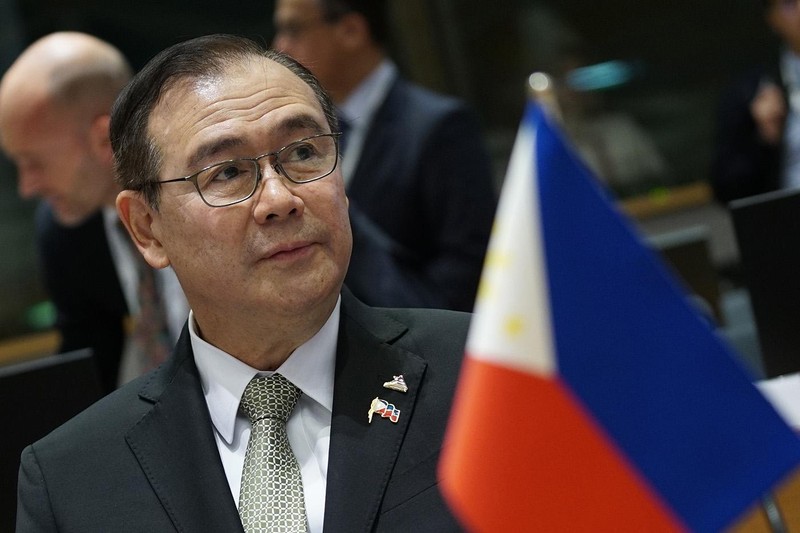 Đương kim Ngoại trưởng Philippines Teodoro Locsin (Ảnh: AFP).